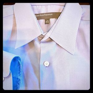 🌼4 for $20 Perry Ellis Portfolio No Iron Shirt  L